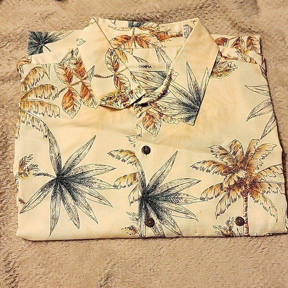 Moda Campia Moda men's short sleeve button down shirt...size XL - Picture 2 of 9